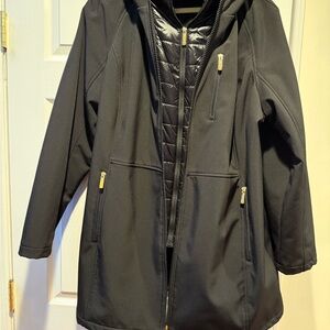 Calvin Klein Collection Black Puffer Jacket